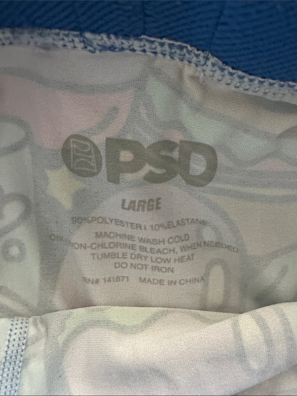 PSD Kids Cartoon Snack & Emoji Boxer Briefs - Pink, Blue, Green, Black - Picture 2 of 2